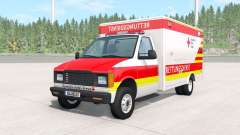 Gavril H-Series German Ambulance v1.2 para BeamNG Drive