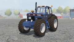Ford 8630 Powershift cyan cornflower blue para Farming Simulator 2013