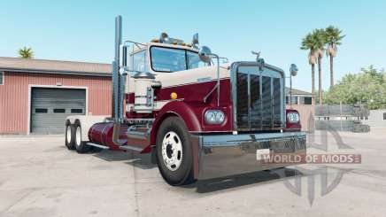 Kenworth W900A bordeaux para American Truck Simulator