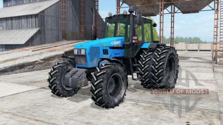 MTZ-Belarús 1221.2 dos ruedas traseras para Farming Simulator 2017