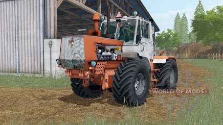 T-150K Sienna color naranja para Farming Simulator 2017