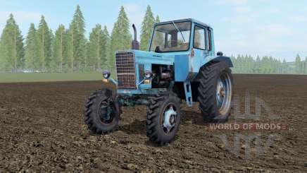 MTZ-82 Belarús azul Okas para Farming Simulator 2017