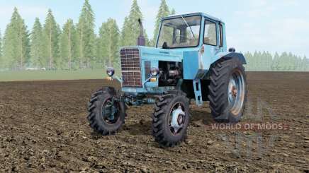 MTZ-80, Bielorrusia suave de color azul para Farming Simulator 2017