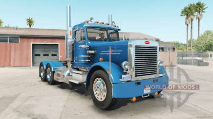Peterbilt 359 rich electric blue para American Truck Simulator
