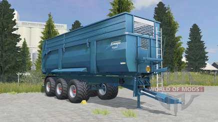 Krampe Big Body 900 S eastern blue para Farming Simulator 2015