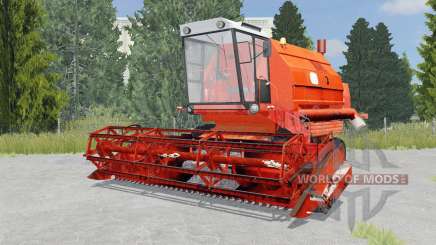 Bizon Gigant Z083 international orange para Farming Simulator 2015