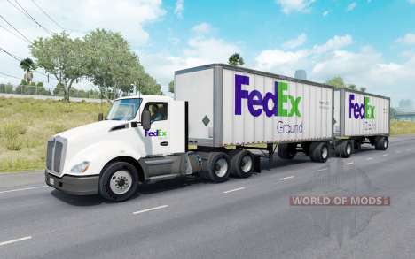 Painted Truck Traffic Pack para American Truck Simulator
