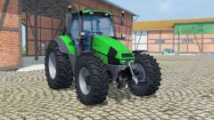 Deutz-Fahr Agrotron 120 Mk3 vivid malachite para Farming Simulator 2013