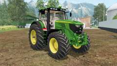 John Deere 6210R north texas green para Farming Simulator 2015