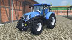 New Holland T7.210 change wheels para Farming Simulator 2013