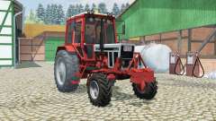 MTZ-82 Belarús color rojo-naranja para Farming Simulator 2013