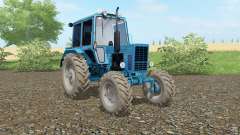 MTZ-82 Belarús color azul para Farming Simulator 2017