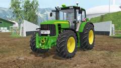 John Deere 6830 Premium islamic green para Farming Simulator 2015