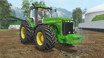 John Deere 8400 wheel shader para Farming Simulator 2015