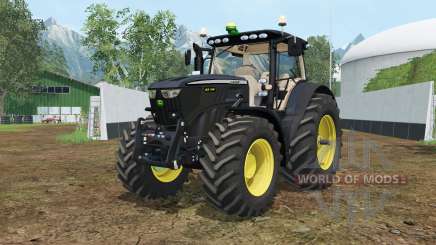 John Deere 6210R Black Edition para Farming Simulator 2015