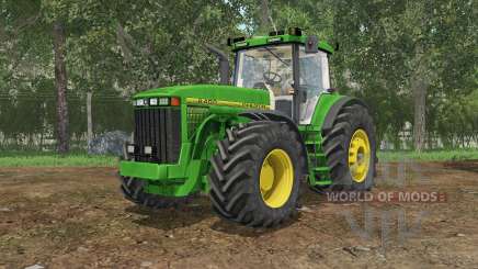 John Deere 8400 north texas green para Farming Simulator 2015