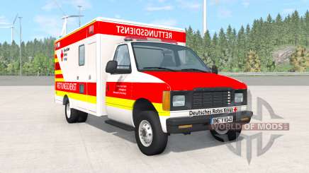 Gavril H-Series German Ambulance v1.3 para BeamNG Drive