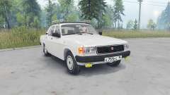GAZ-31029 Volga color gris claro para Spin Tires