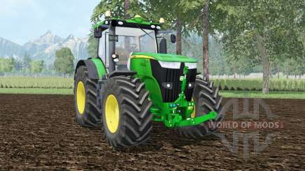 John Deere 7310R rueda shadeᶉ para Farming Simulator 2015