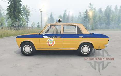VAZ-2101 DE LA POLICÍA DE TRÁFICO DE LA URSS para Spin Tires
