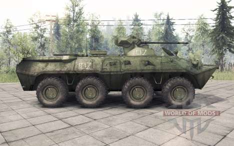 EL BTR-82A para Spin Tires