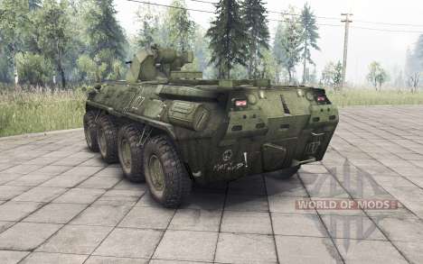 EL BTR-82A para Spin Tires