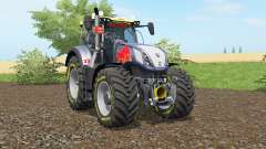 New Holland T7.290 Rojo Rikiᶒ para Farming Simulator 2017