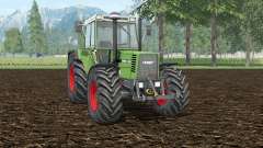 Fendt Favorit 615 LSA Turbomatik E wheel shader para Farming Simulator 2015
