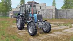 MTZ-Belarús 1025 azul para Farming Simulator 2017