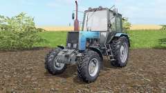 MTZ-Belarús 1025 azul okra para Farming Simulator 2017