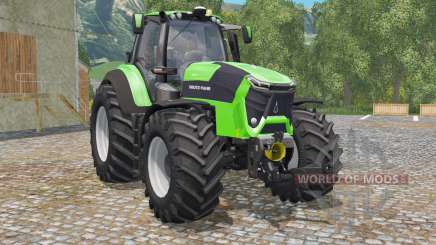 Deutz-Fahr 9340 TTV Agrotron green para Farming Simulator 2015
