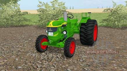 Deutz D 40 islámica greeꞑ para Farming Simulator 2017