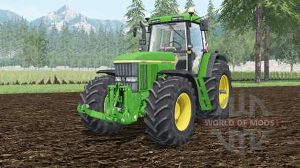 John Deere 7810 dynamic exhausting system para Farming Simulator 2015