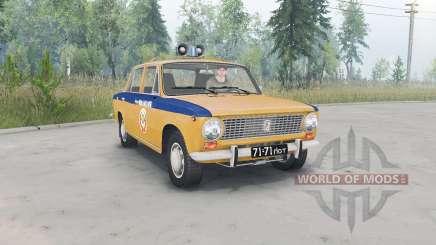 VAZ-2101 Lada GAI URSS para Spin Tires
