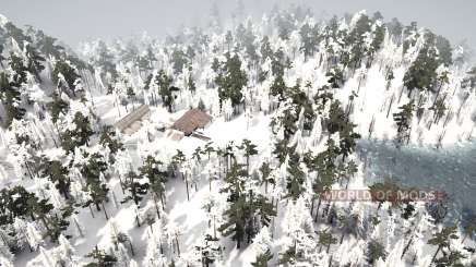 Dark Forest Snow para MudRunner