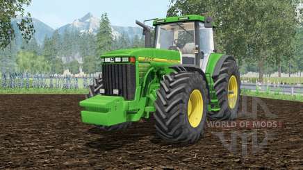John Deere 8400 norte de texas greeꞑ para Farming Simulator 2015