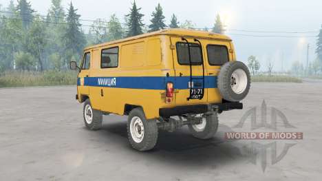 UAZ-3962 URSS Policía para Spin Tires