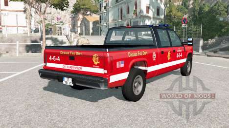 Gavril D-Series Chicago Fire Department para BeamNG Drive