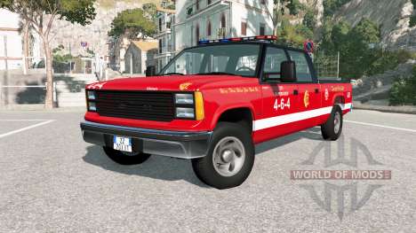 Gavril D-Series Chicago Fire Department para BeamNG Drive
