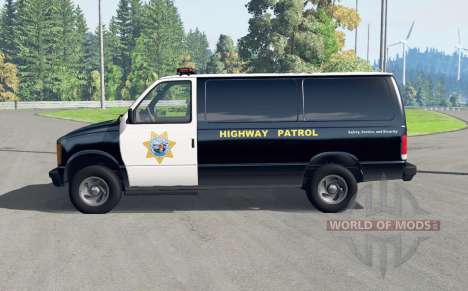 Gavril H-Series California Highway Patrol para BeamNG Drive