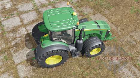 John Deere 8R-series hydraulics&weight para Farming Simulator 2017