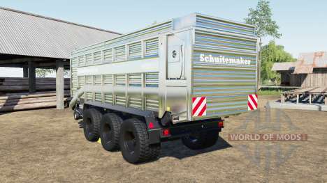 Schuitemaker Rapide 8400W Chrome Edition para Farming Simulator 2017