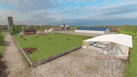 Iowa Farms and Forestry para Farming Simulator 2015