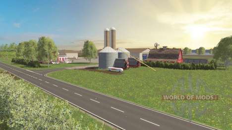 Iowa Farms and Forestry para Farming Simulator 2015