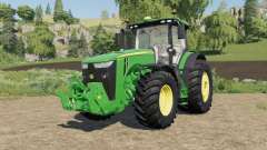 John Deere 8R-series 490-795 hp para Farming Simulator 2017