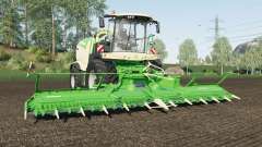 Krone BiG X 1180 can attach dollys para Farming Simulator 2017