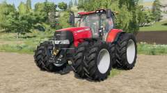Case IH tractors with added Row Crop wheels para Farming Simulator 2017