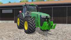 John Deere 8370R animated joystick para Farming Simulator 2015