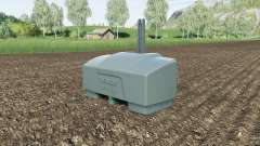Fendt weight 10000 kg. para Farming Simulator 2017