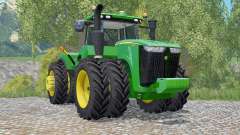 John Deere 9370R row crop para Farming Simulator 2015